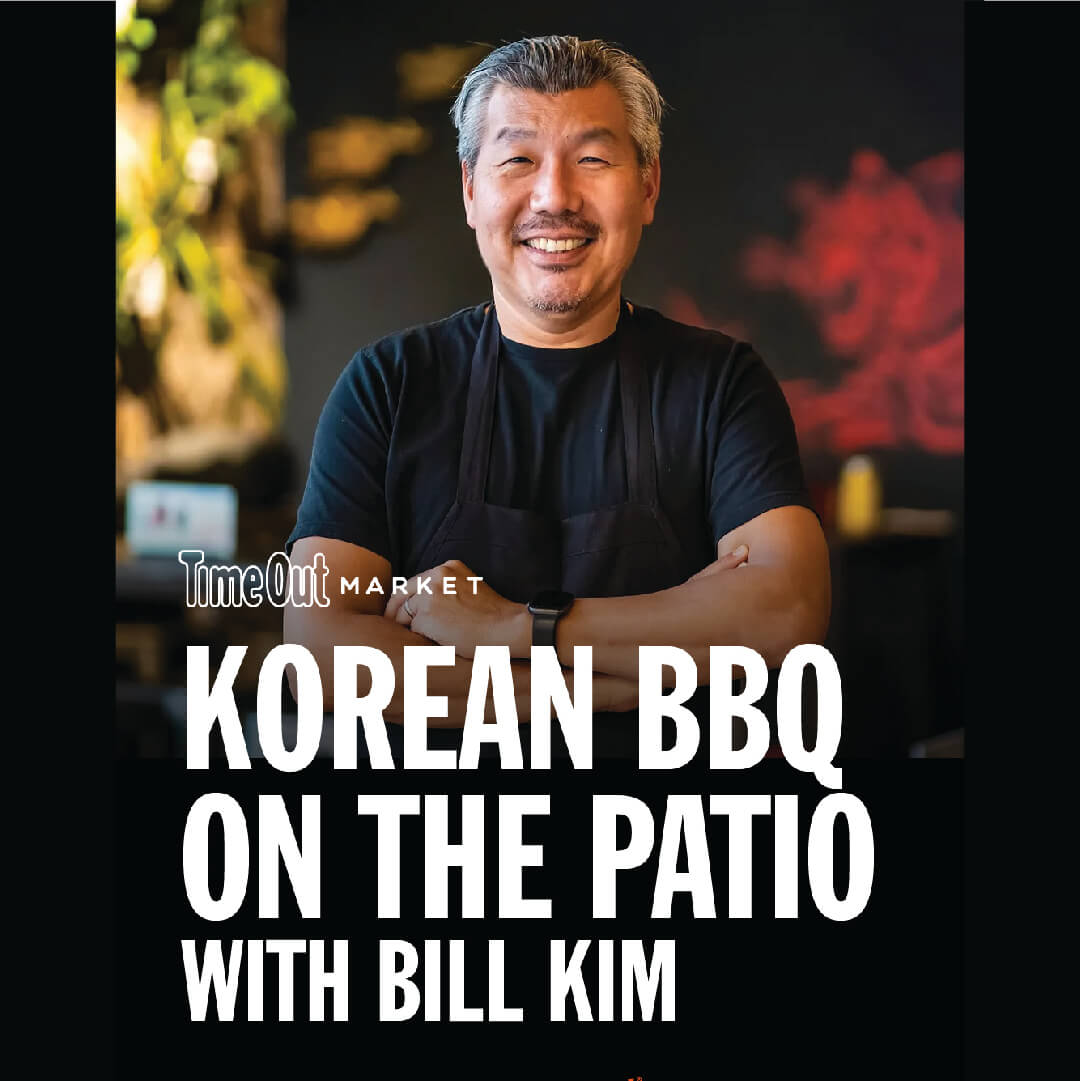 KOREAN BBQ ON THE PATIO WITH BILL KIM